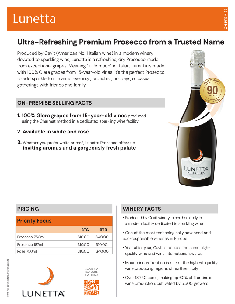 Lunetta Fact Sheet: On Premise