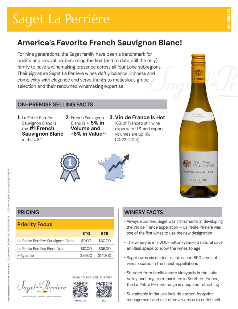 Saget Fact Sheet: On Premise