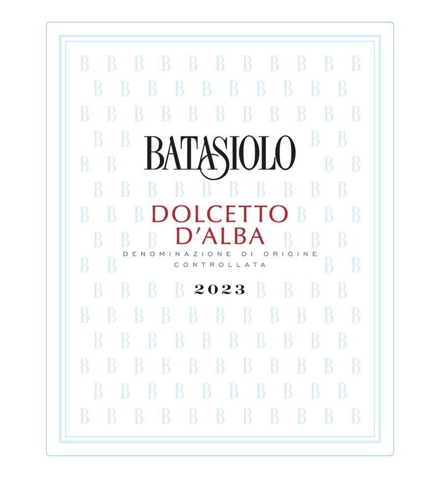 Batasiolo Dolcetto d'Alba DOC 2023 - Front Label