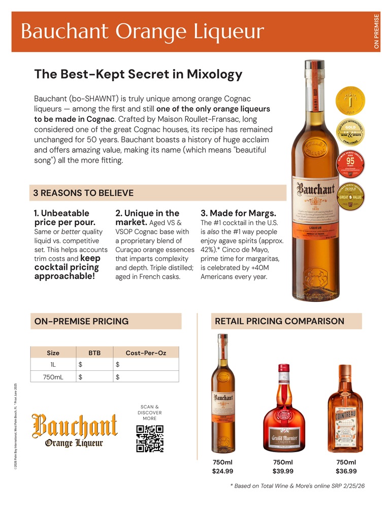 Bauchant Fact Sheet OnPrem (Blank Pricing)