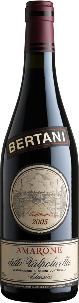 Bertani Amarone della Valpolicella Classico DOCG 2005 - Front Image