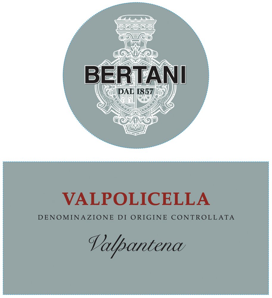 Bertani Valpolicella Valpantena DOC 2024 - Front Label