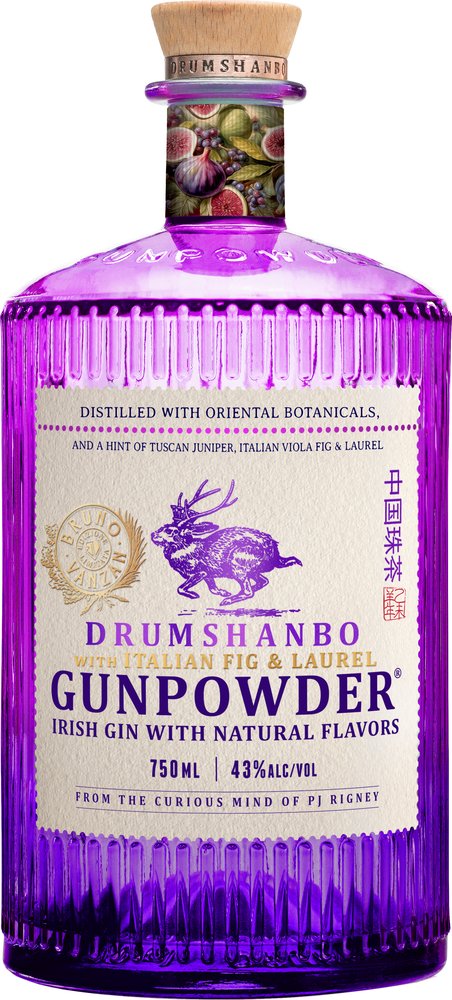 Drumshanbo Gunpowder Irish Gin Gunpowder Irish Gin with Italian Fig & Laurel - Front Image