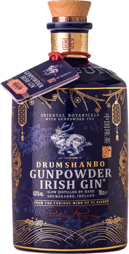 Drumshanbo Gunpowder Irish Gin Gunpowder Irish Gin - Year of the Dragon Edition - Front Image