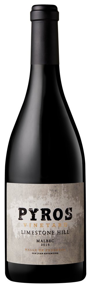 Pyros Limestone Hill Malbec 2018 - Front Image