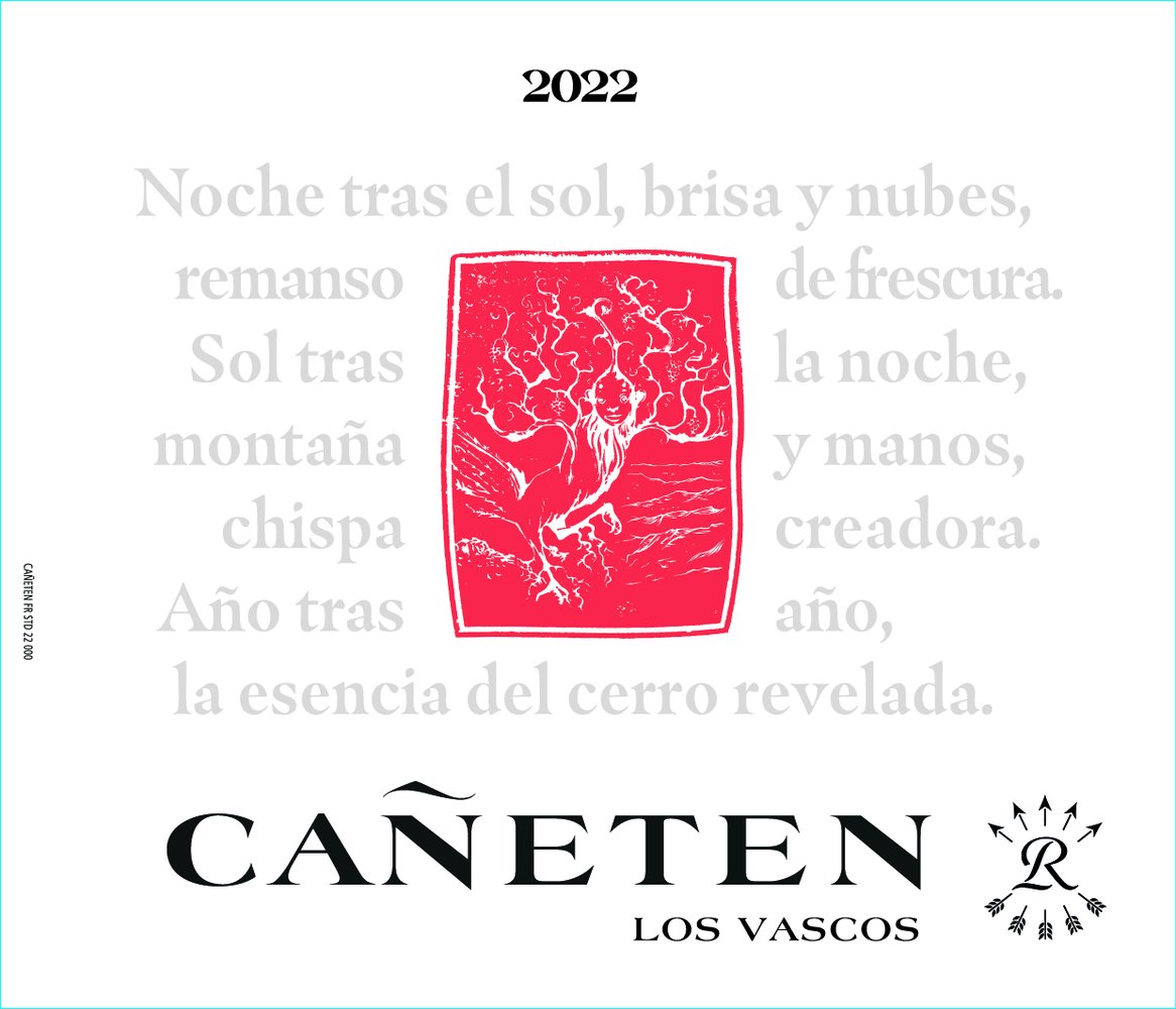 Viña Los Vascos Cañeten 2022 - Front Label