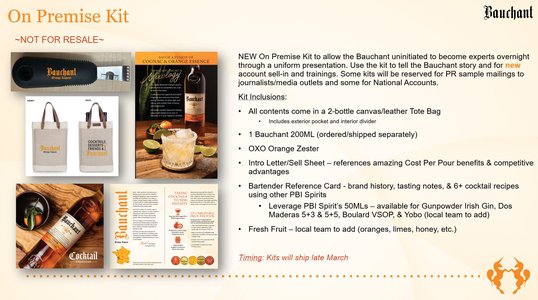 2025 Bauchant On Prem Kit