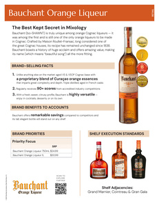 Bauchant Retail Sell Sheet