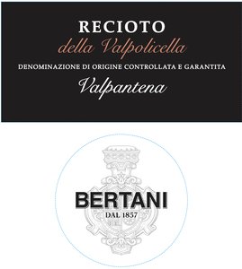 Bertani Recioto della Valpolicella Valpantena DOCG 2023 - Front Label