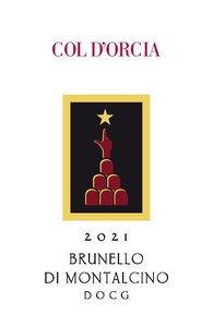 Col d’Orcia Brunello di Montalcino 2021 - Front Label
