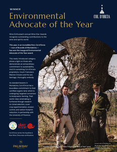 Col d'Orcia Environmental Advocate of the Year 2025