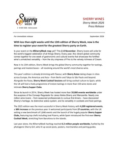Internarional Sherry Week Press Release - September 2026.pdf