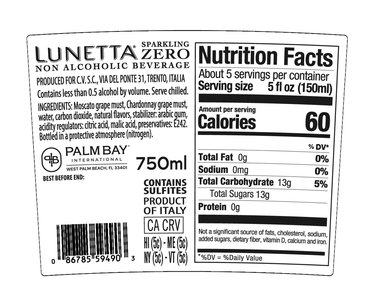 Lunetta Lunetta Zero - Back Label