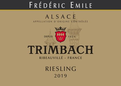 Maison Trimbach Frédéric Emile Riesling 2019 - Front Label