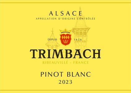 Maison Trimbach Pinot Blanc 2023 - Front Label