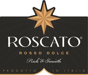 Roscato Rosso Dolce Red Wine 750 ML Front Label