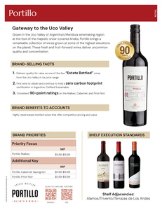 Portillo Retail Sell Sheet