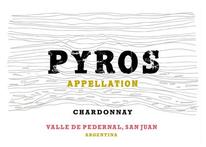 Pyros Appellation Chardonnay 2022 - Front Label