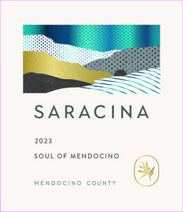 Saracina Vineyards Soul Of Mendocino 2023 - Front Label