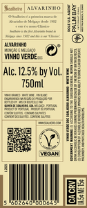 Soalheiro Alvarino Clássico 2025 - Back Label